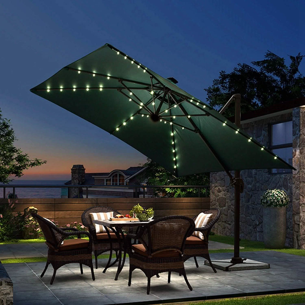 Patio Umbrella Lights 8 Lighting Mode with Remote Control