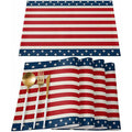 Patriotic Stars Placemats Set