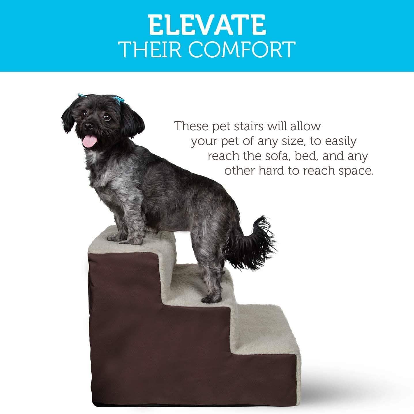 Paws & Pals Padded Pet Stairs