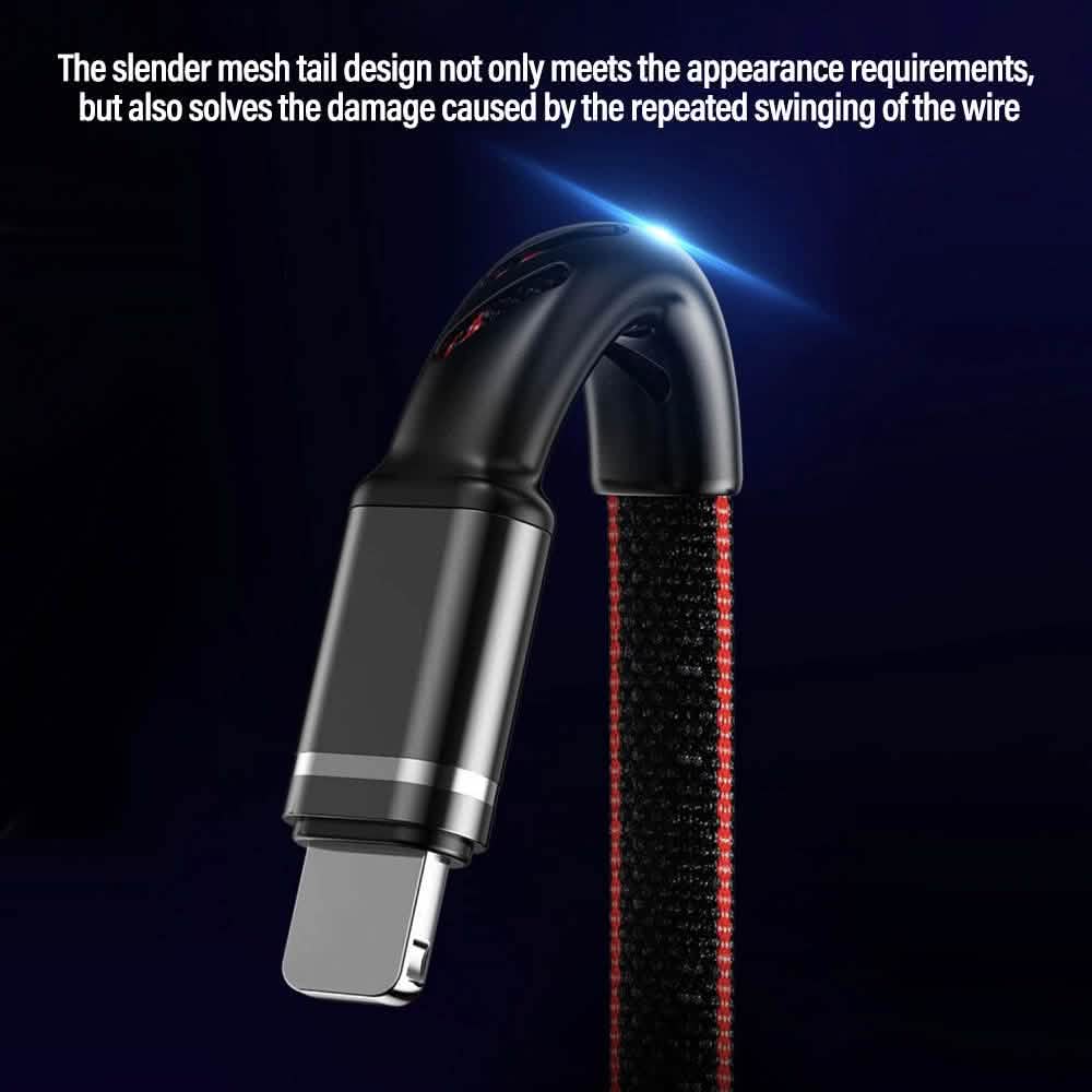 PBG 3-in-1 Cable Mesh/Nylon Braided HQ Multi Device Charging (Lightning, USB-C , Micro)