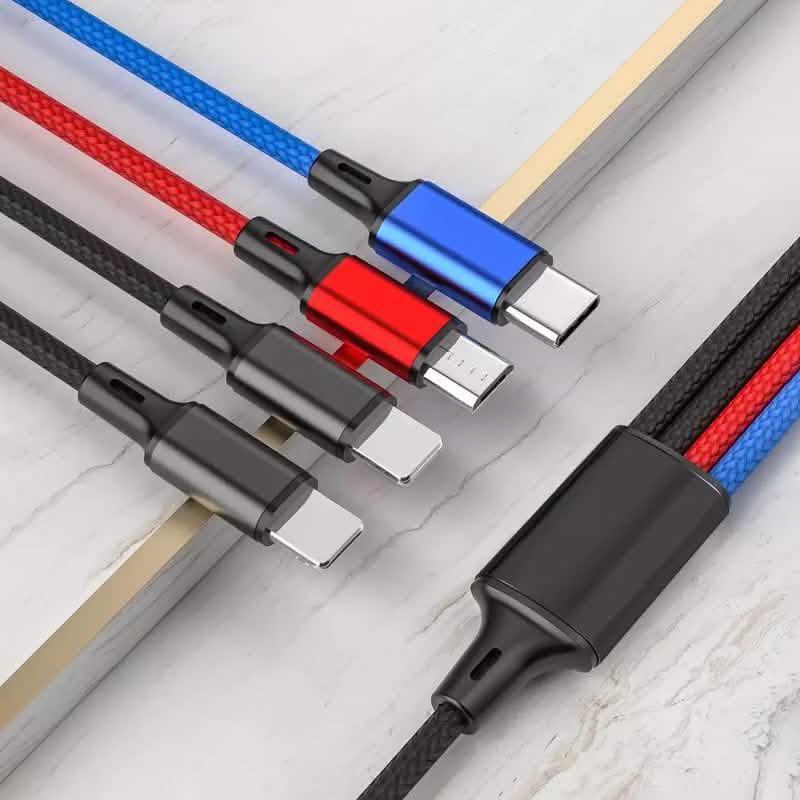 PBG 4-in-1 Cable 3A Nylon Braided