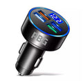 PBG LED 4-Port Car Charger With LED Voltage Display