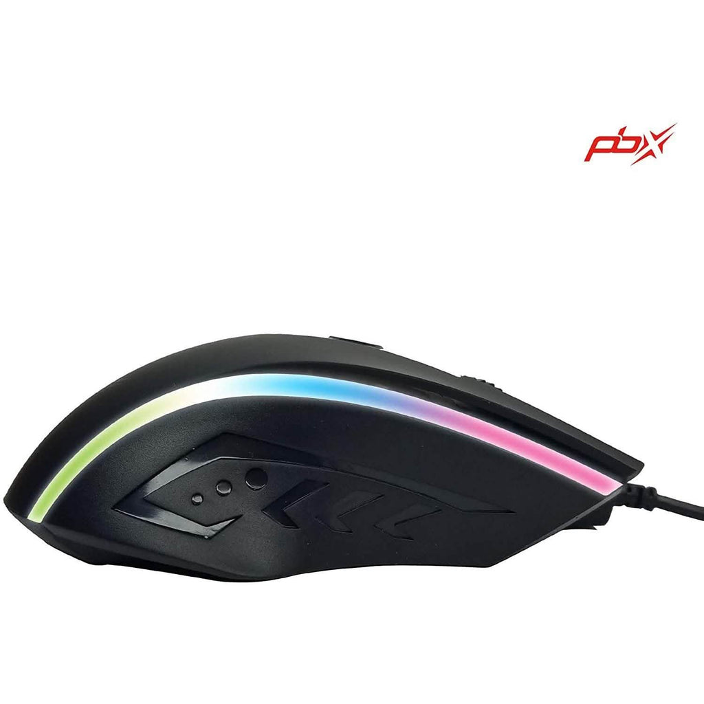 PBX Soldier Wired Gaming Mouse with 4 Optimized Buttons, 3 Levels of DPI