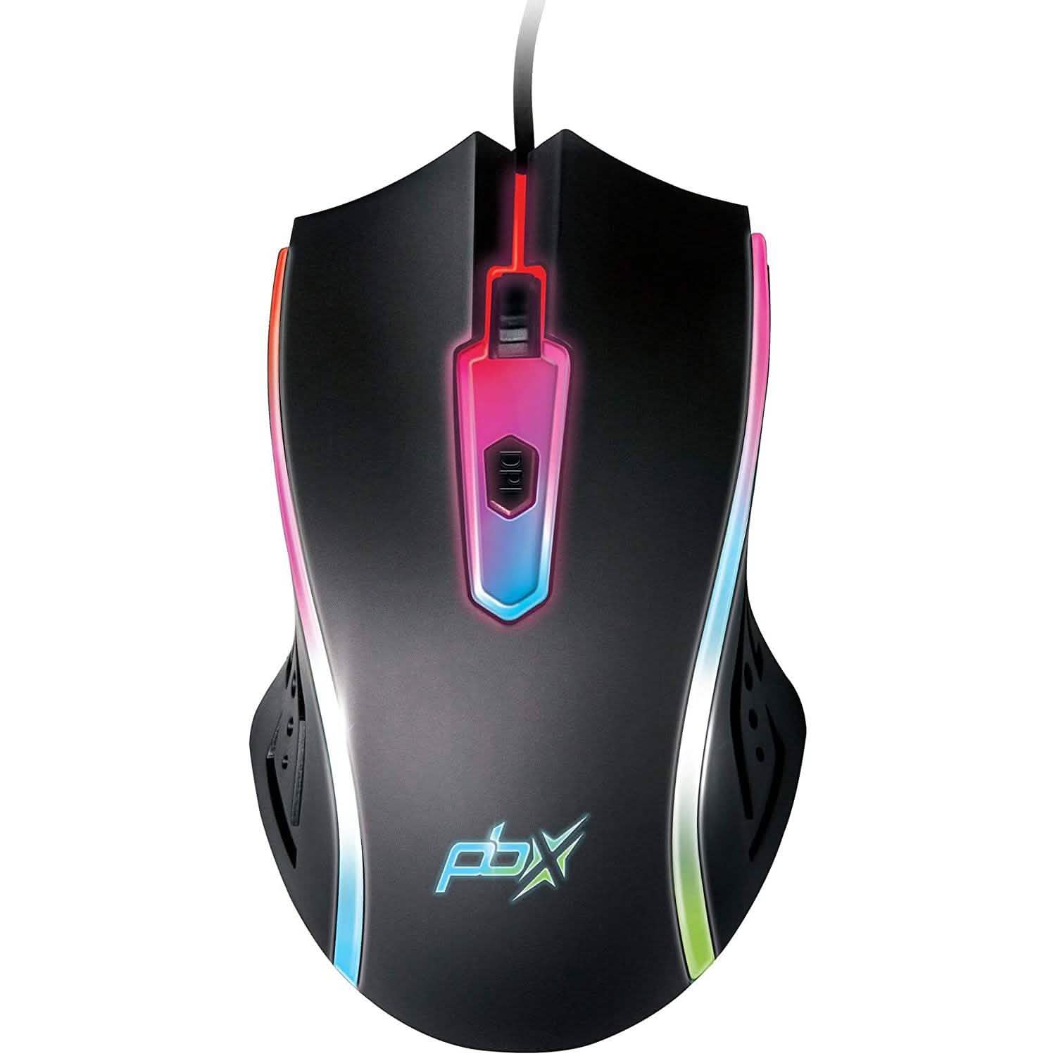 PBX Soldier Wired Gaming Mouse with 4 Optimized Buttons, 3 Levels of DPI