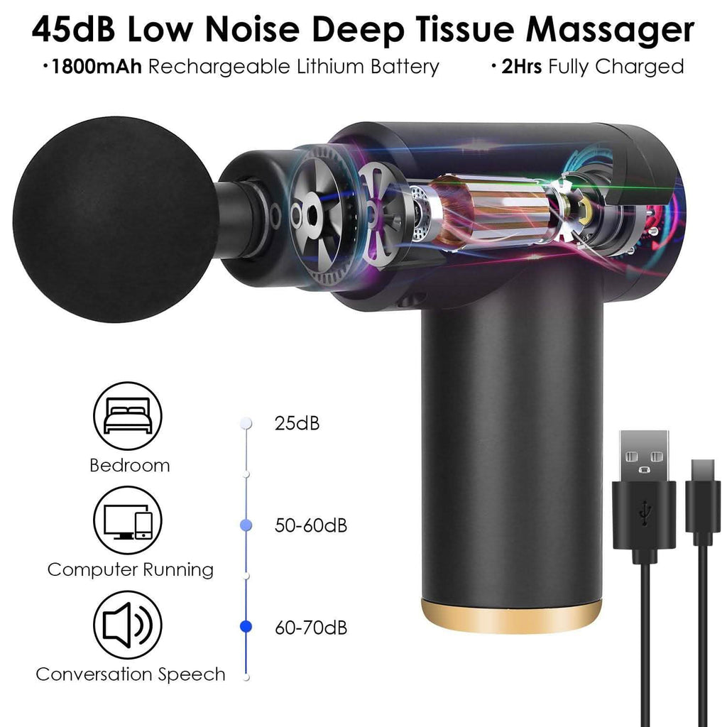 Percussion Rechargeable Massage Gun
