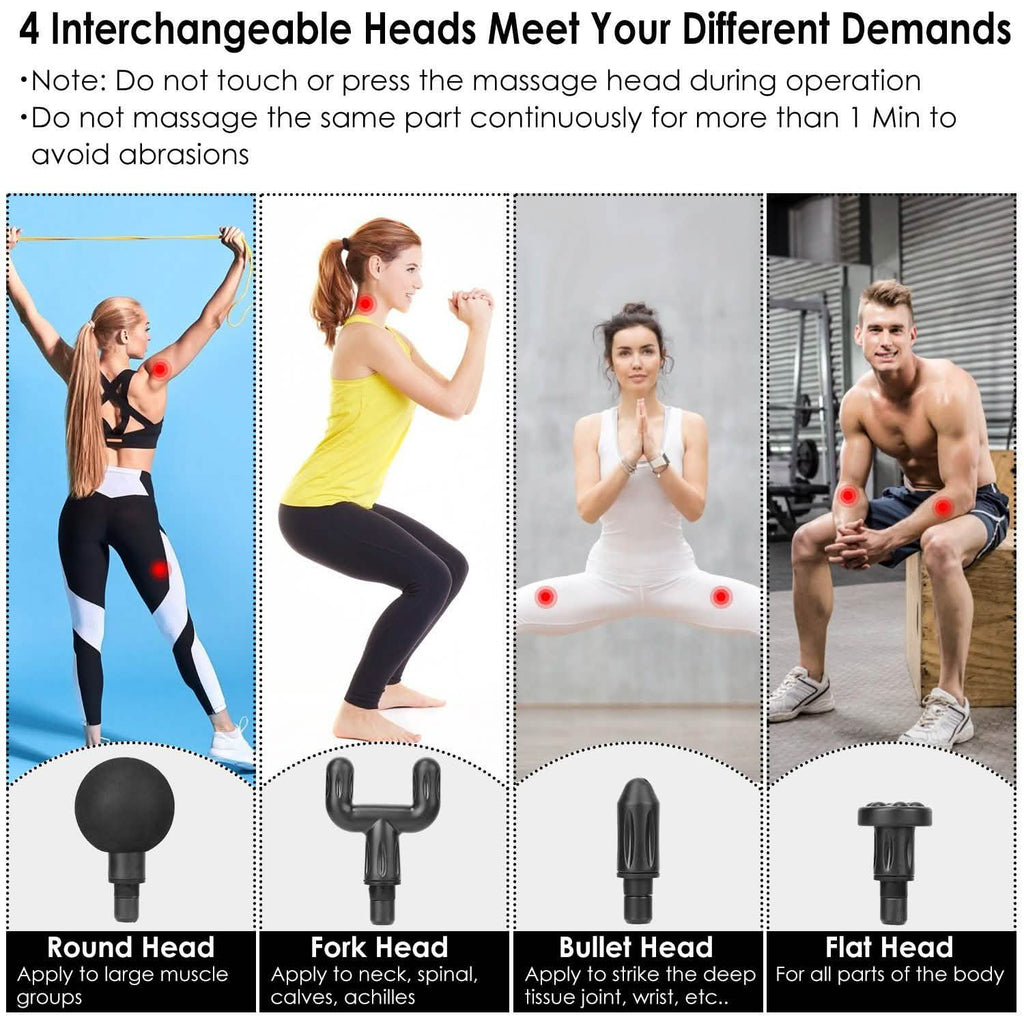 Percussion Rechargeable Massage Gun