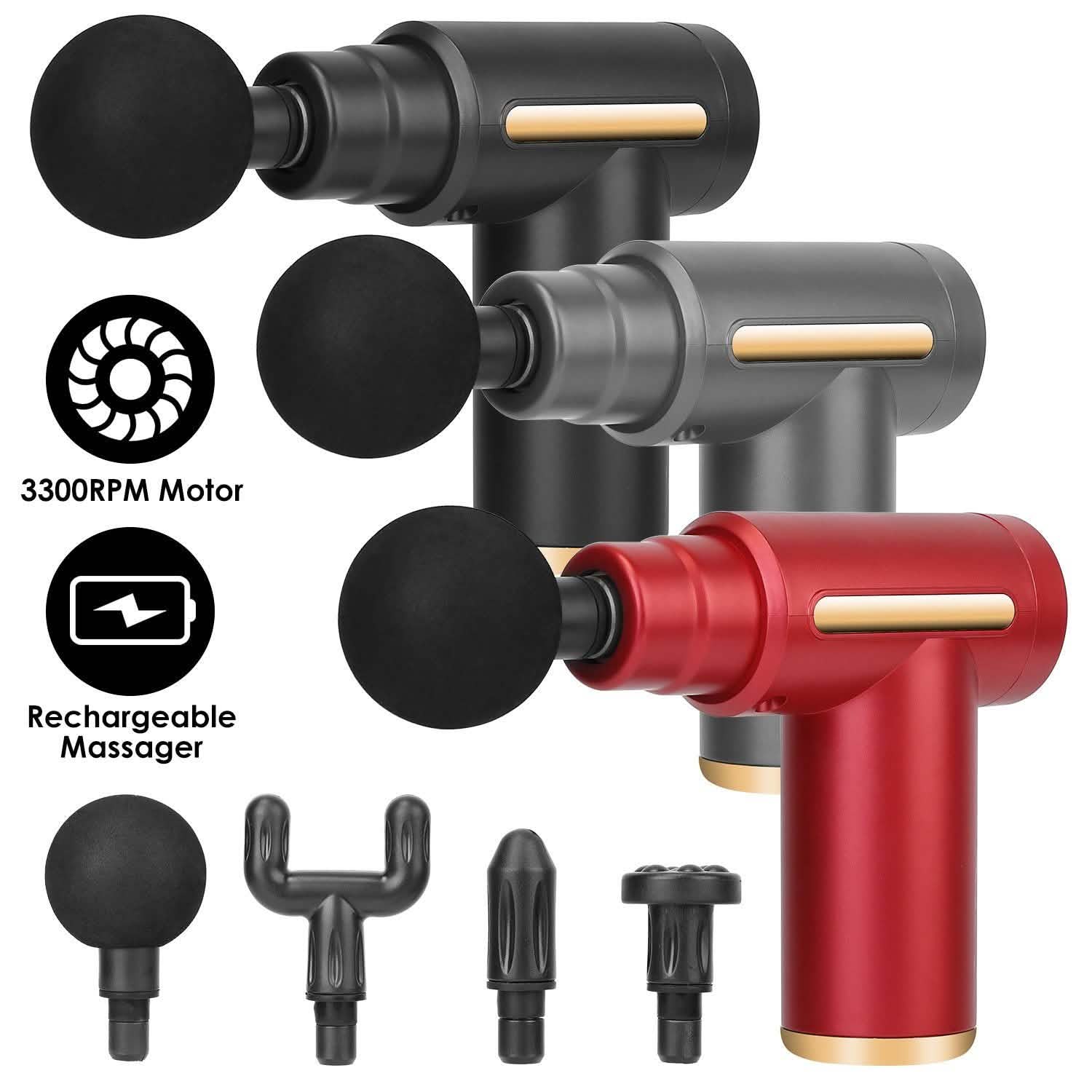 Percussion Rechargeable Massage Gun