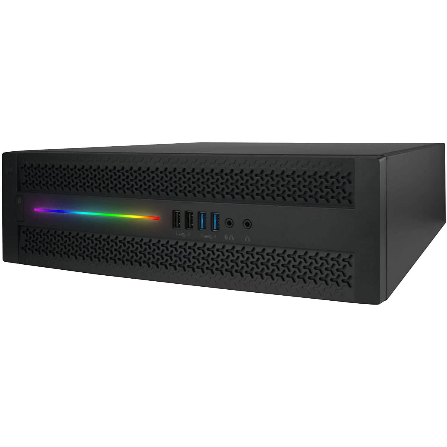 Periphio Iris Gaming PC Desktop Computer with RGB Lighting (Refurbished)