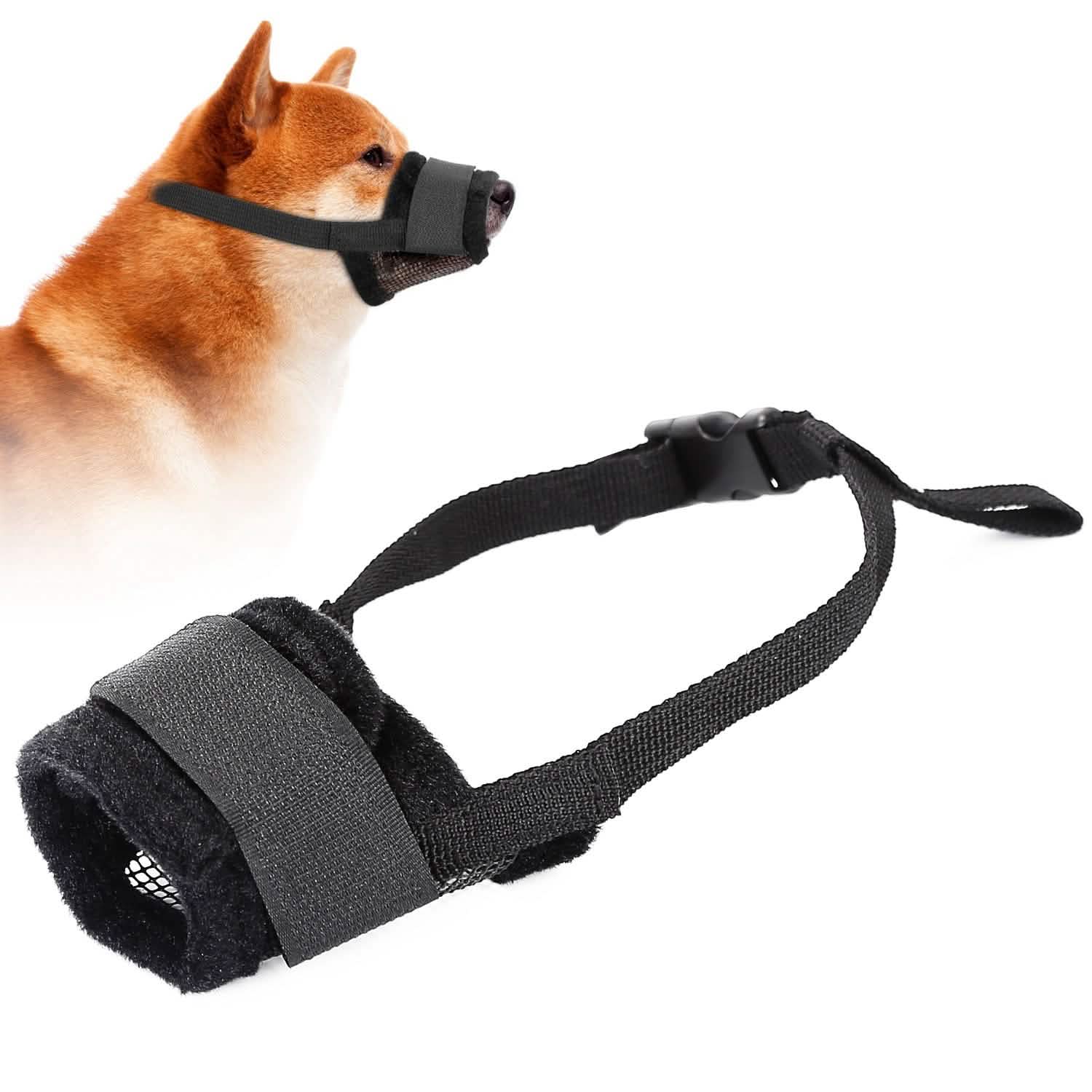 Pet Dog Muzzle Mask Adjustable Dog Mouth Cover