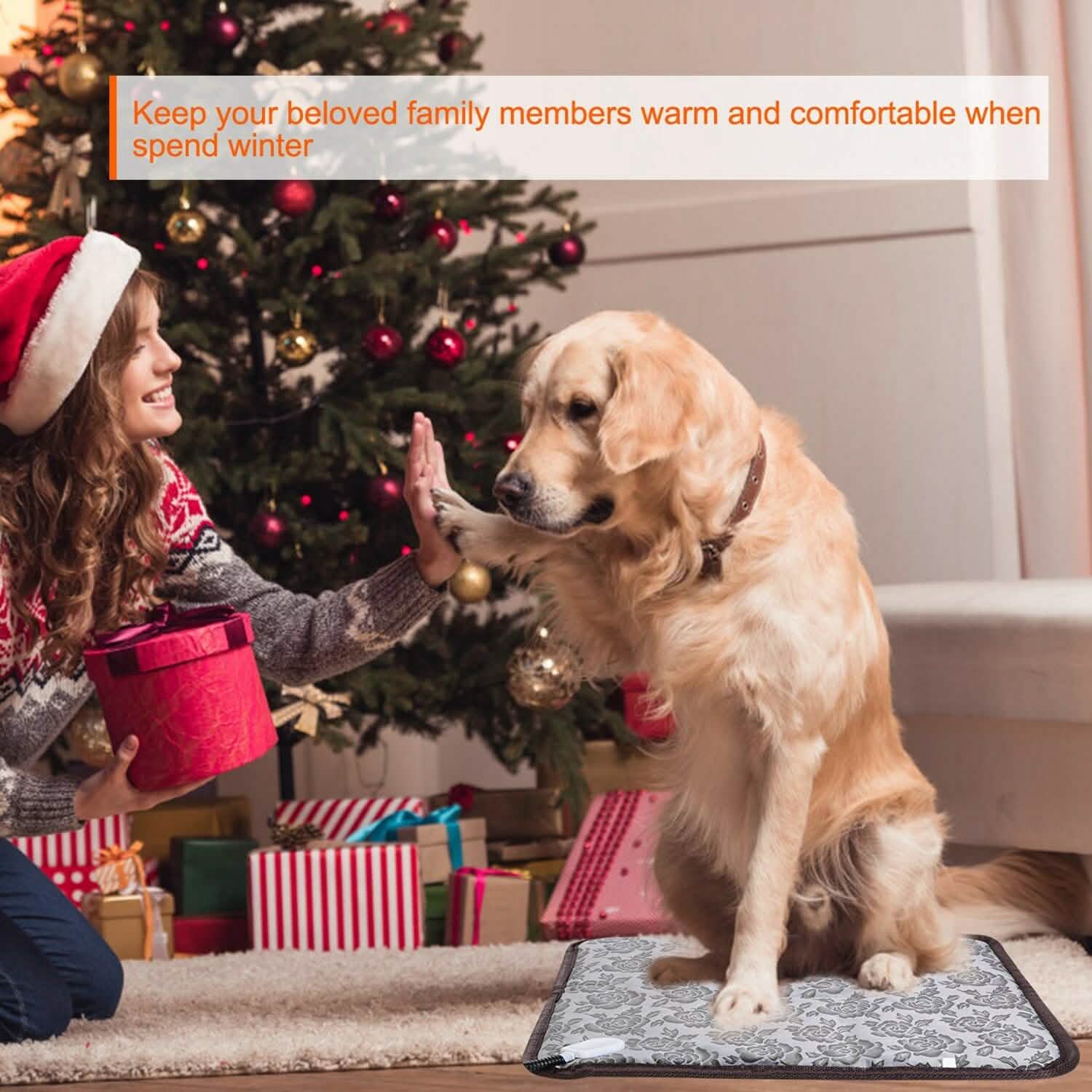 Pet Heating Mat Waterproof Adjustable