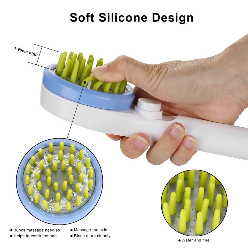 Pet Massage Shower Sprayer with Towel