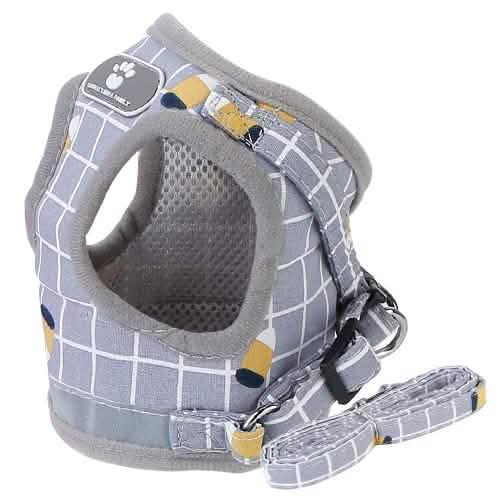 Pet Mesh Harness Dog Leash Puppy Vest