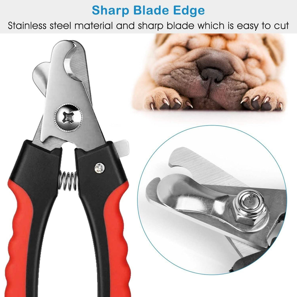 Pet Nail Trimmer  with Safety Guard to Avoid Over-Cutting Nails