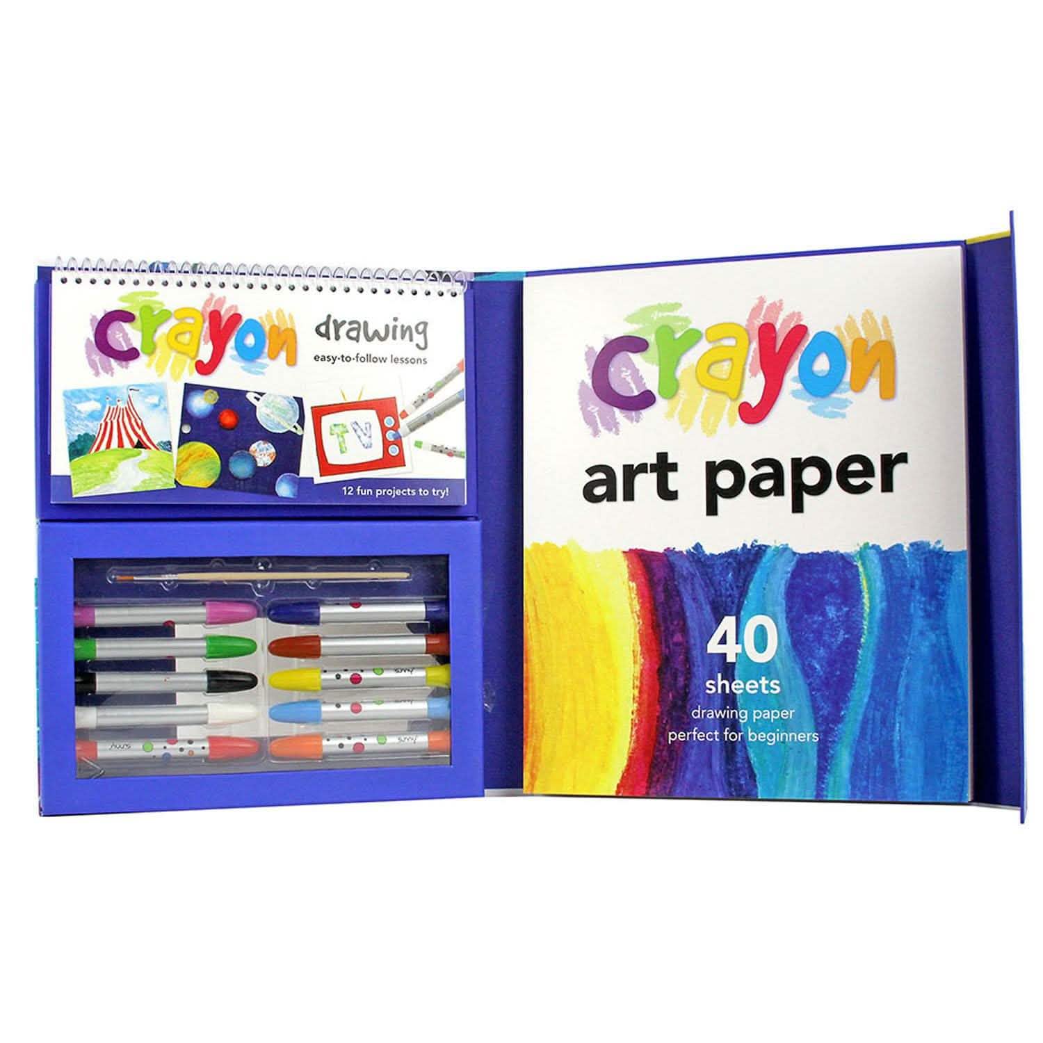 Petit Picasso Crayon Art