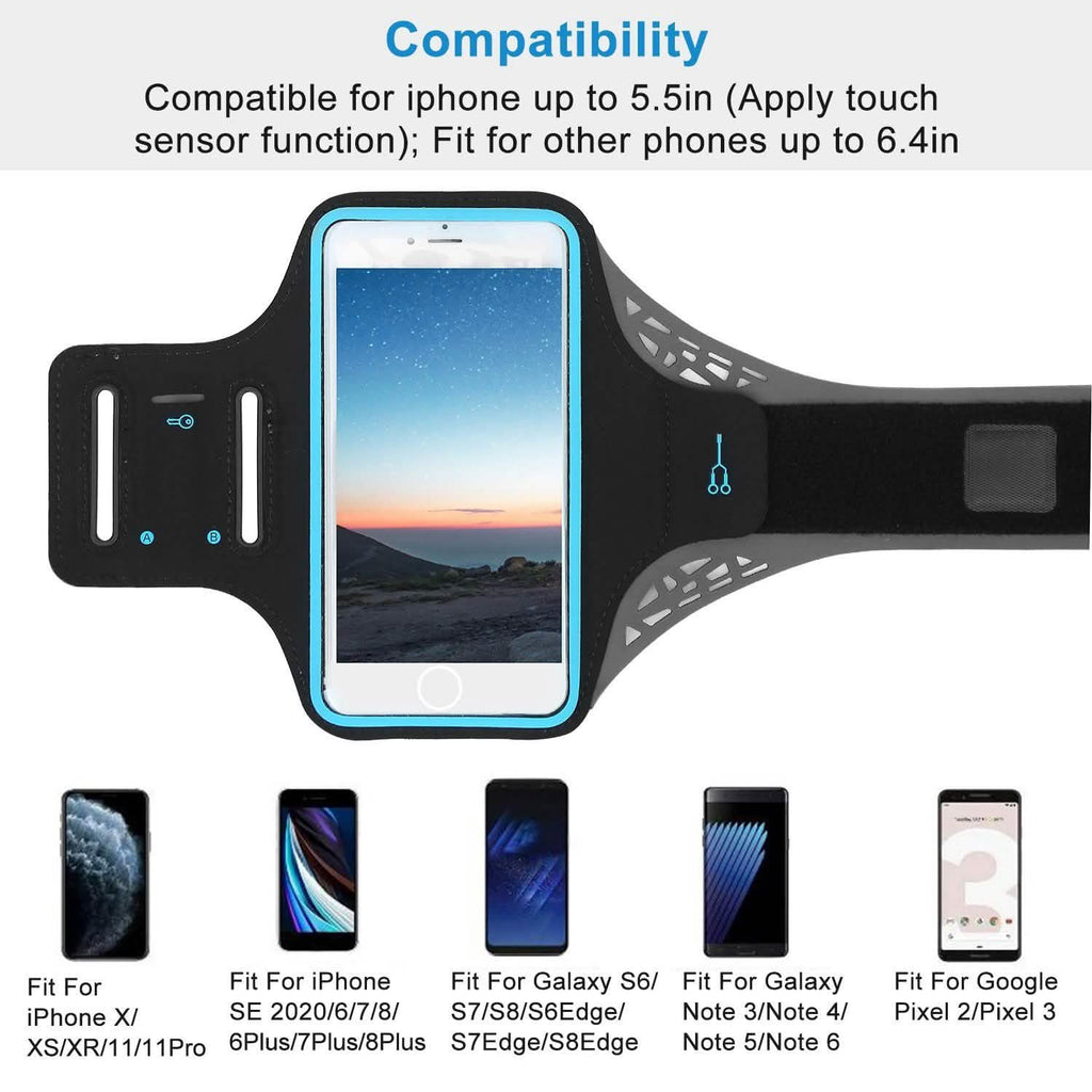 Phone Armband Case Sweat Resistant