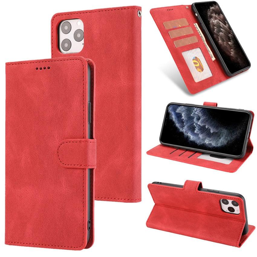 Phone Case For Xiaomi Mi Redmi Note 8 8A 8T 9 9A 9S 10 10S Pro POCO F3 X3 NFC 11 10T Lite 11i 11T Pro Wallet Leather Book Cover Magnetic PU Leather Wallet-Style Business Phone Case Fashion Flip Case with Card Slot