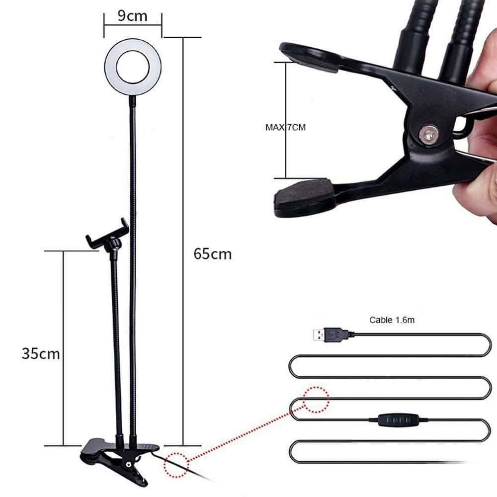 Phone Mount & Ring Light Kit