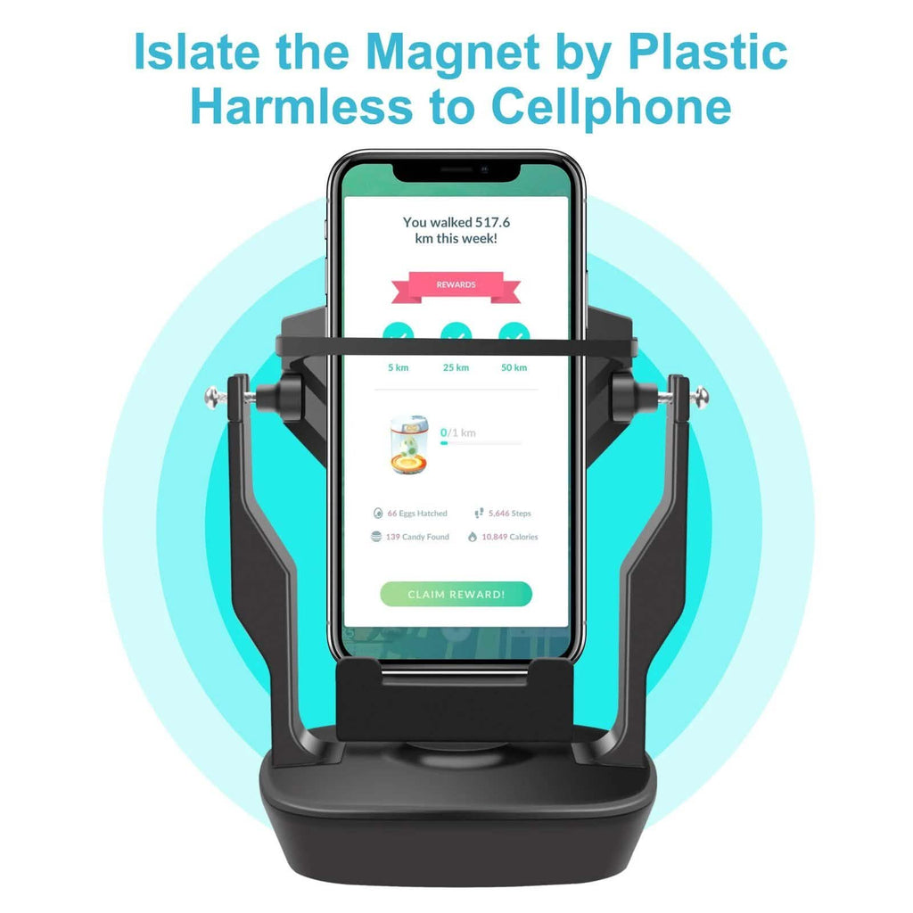 Phone Shaker Wiggle Holder for Pokemon Go Automatic Step Earning Swing Device