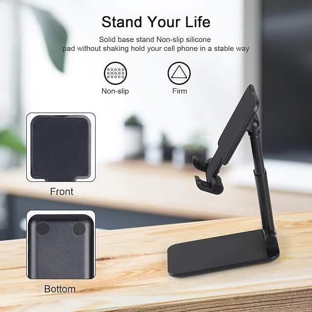 Phone Stand Holder Adjustable Height Increasing