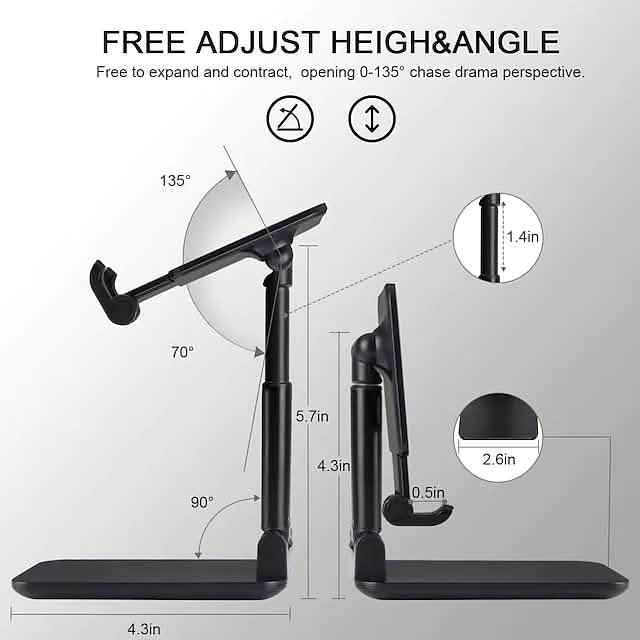 Phone Stand Holder Adjustable Height Increasing