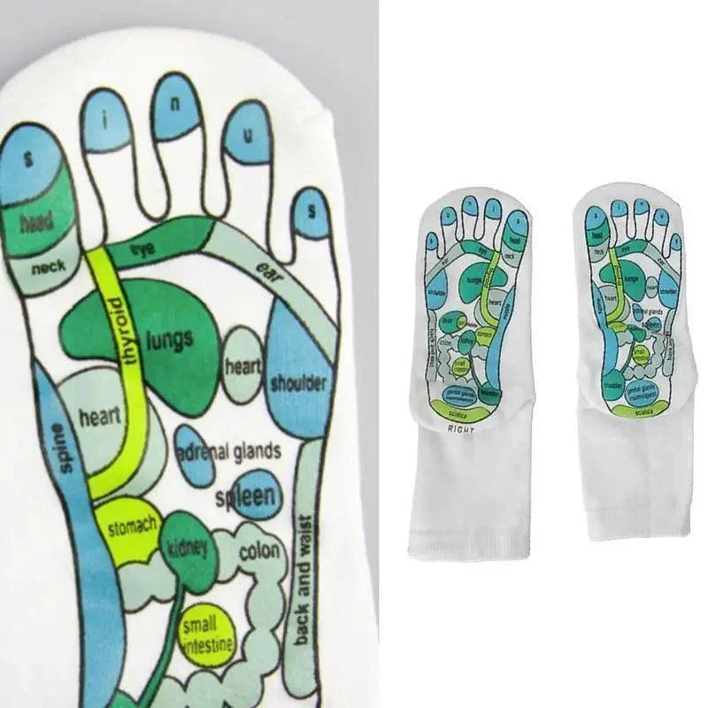 Physiotherapy Massage Points Stress Relieve Socks High Quality Durable Helpful Reflex Zones Anti Stress Sock