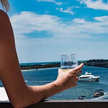 Plastic Stemless Wine Glasses by En Soiree