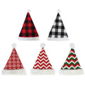 Plush Knitted Christmas Hat