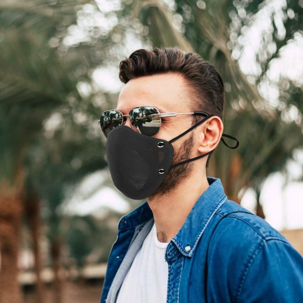 PM2.5 Mouth Nose Disconnect-type Reusable Washable Silicone Mask