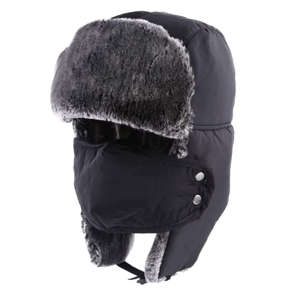 Polar Fleece Hat with Removable Face Mask