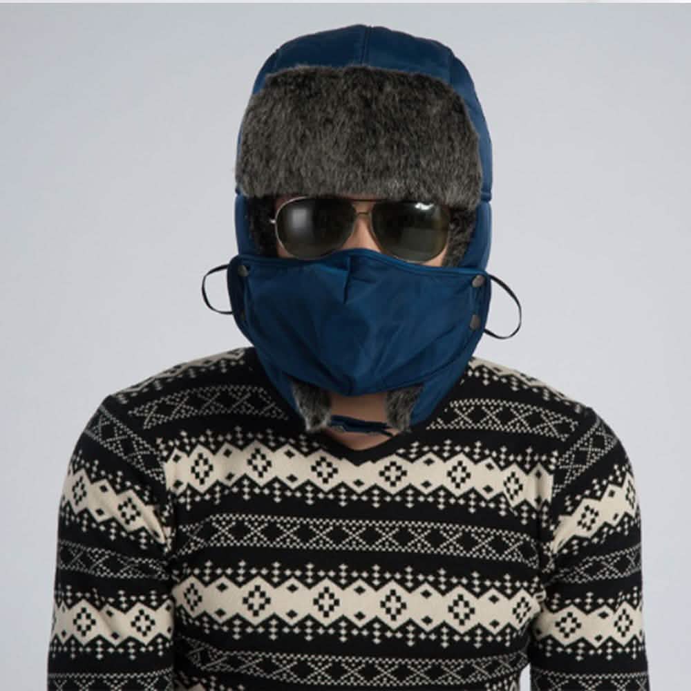 Polar Fleece Hat with Removable Face Mask