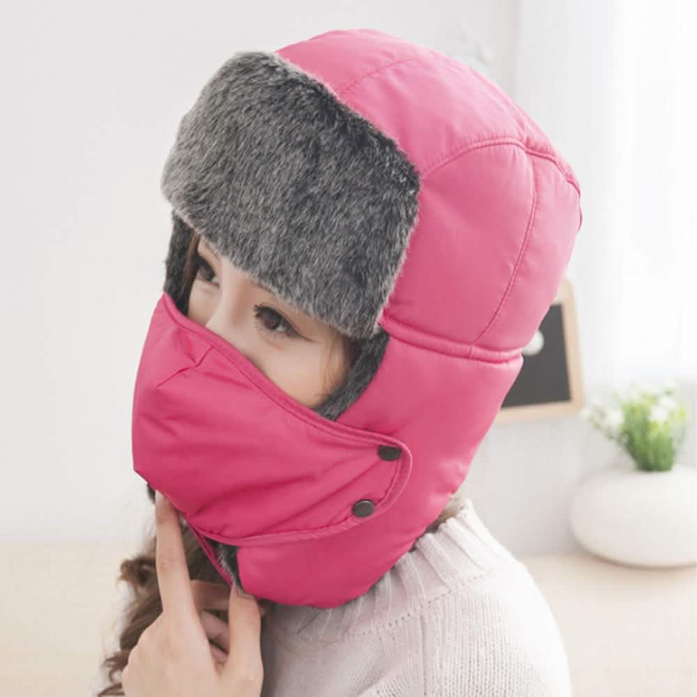 Polar Fleece Hat with Removable Face Mask