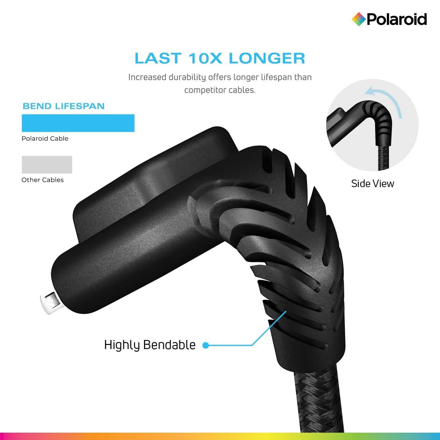 Polaroid Apple MFi Certified 5 Ft. Lightning Cable