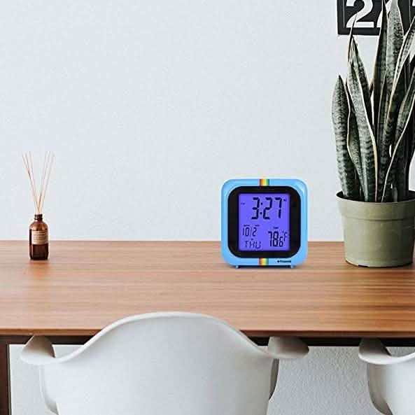 Polaroid Desktop Digital Clock - Assorted Colors
