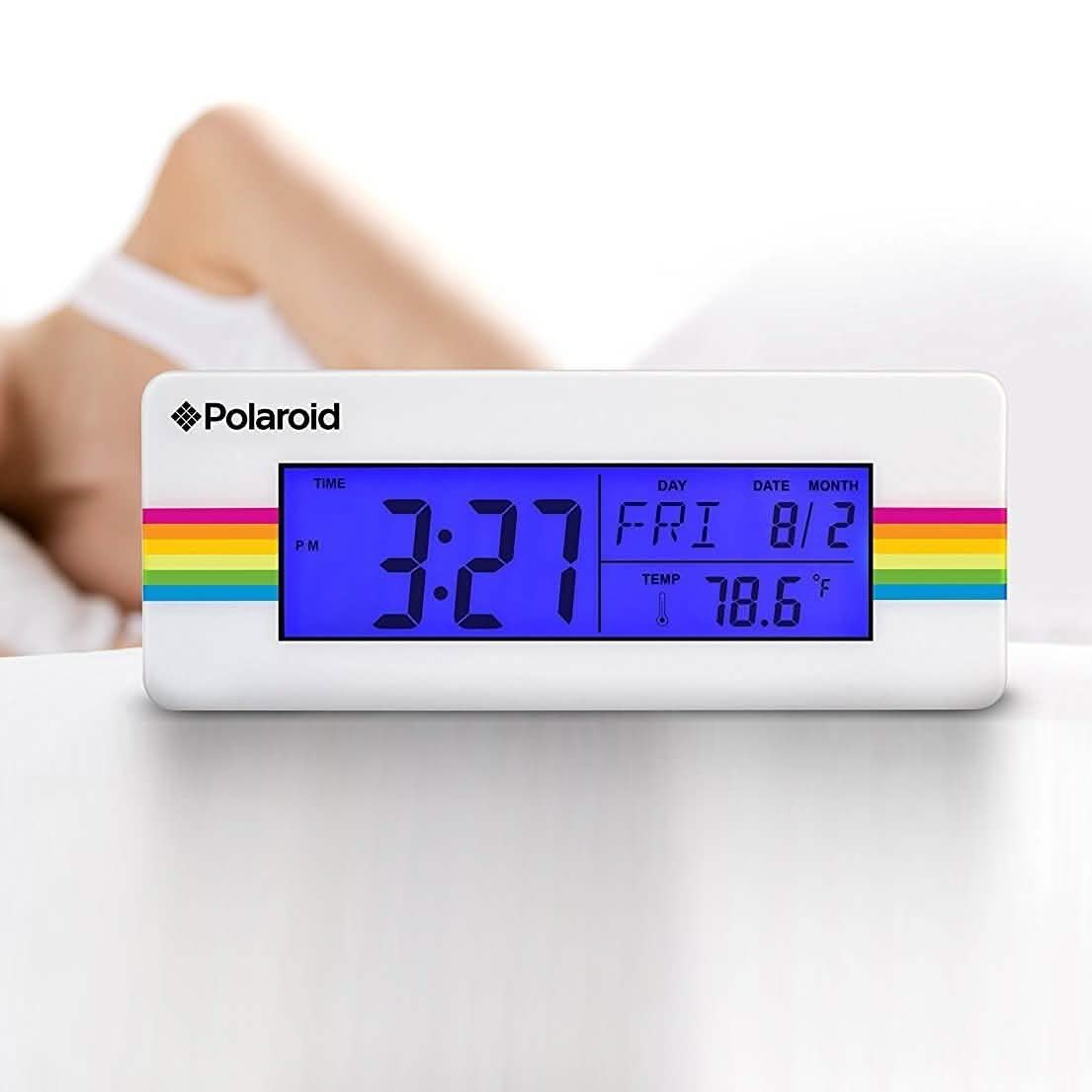 Polaroid Desktop Digital Clock