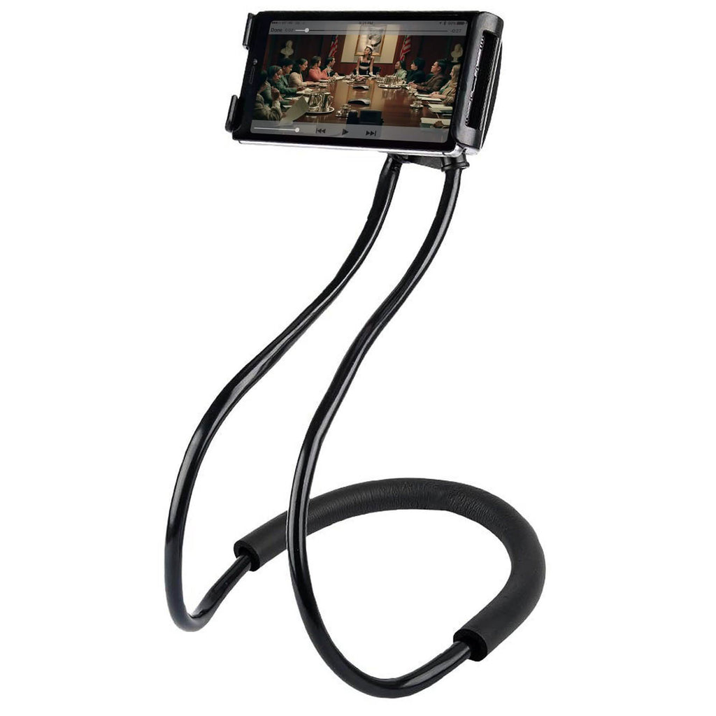 Polaroid FlexiblNeck Phone Holder, Gooseneck Hands Free Smartphone Mount - Adjustable Selfie Stick