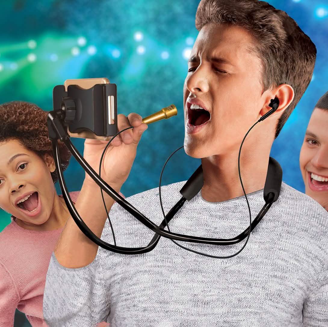 Polaroid Gooseneck Phone Holder, Flexible Hands Free Smartphone Mount