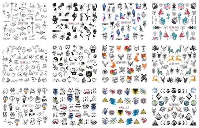 Pop Art Nail Stickers Sexy Girl Designs Comics Water Transfer Decals Manicure Lips Nail Art Decorations Slider Nail Art Stickers Decals Nail Art Supplies Valentines Day 3D Self-Adhesive Nail Decorations Accessories Women Girls Manicure Decorations