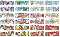 Pop Art Nail Stickers Sexy Girl Designs Comics Water Transfer Decals Manicure Lips Nail Art Decorations Slider Nail Art Stickers Decals Nail Art Supplies Valentines Day 3D Self-Adhesive Nail Decorations Accessories Women Girls Manicure Decorations