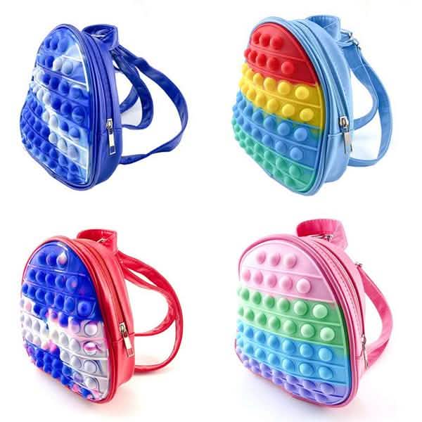 Pop Backpack It Fidget Toys For Girl Boy