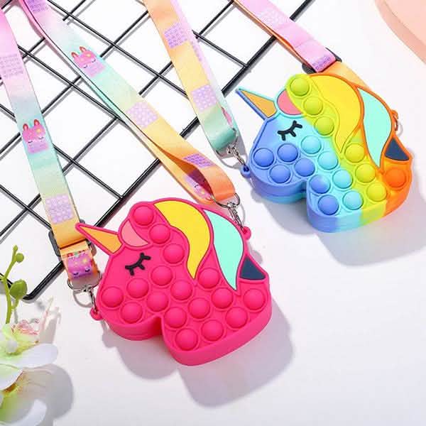 Pop Fidget Toys Shoulder Bag