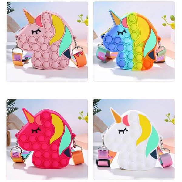 Pop Fidget Toys Shoulder Bag