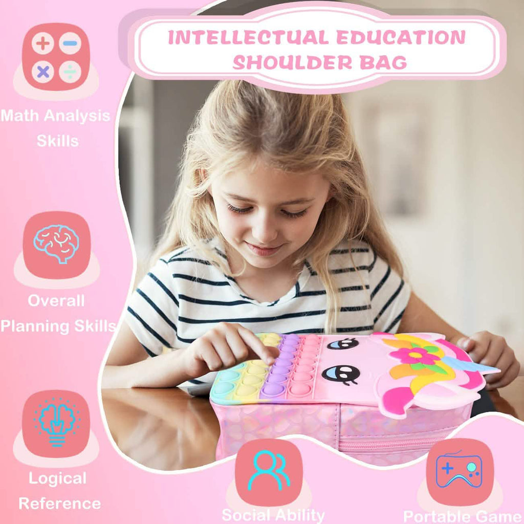 Pop Fidget Unicorn Backpack