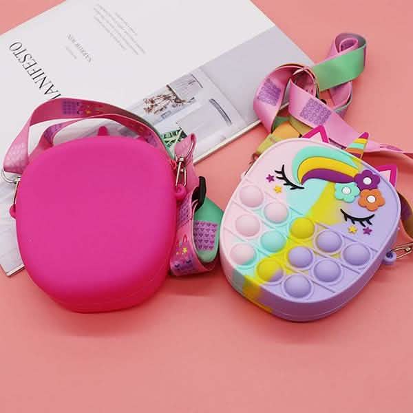 Pop Unicorn Purse Fidget Toys For Girls