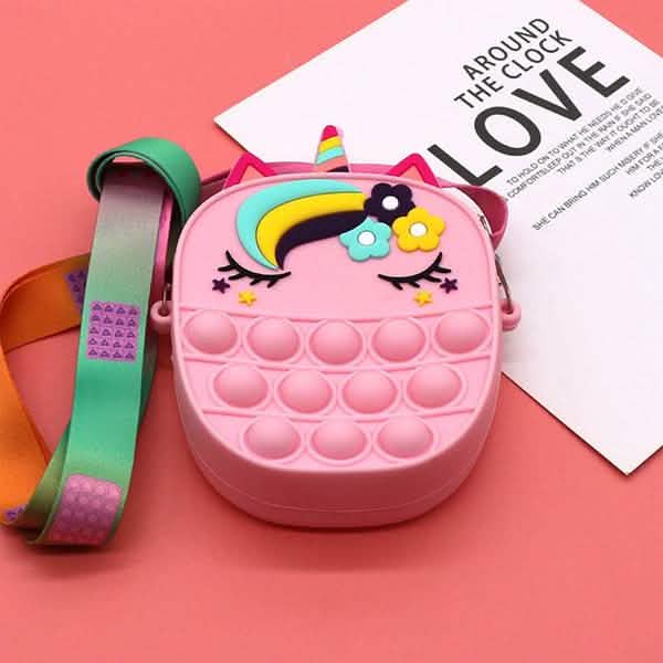Pop Unicorn Purse Fidget Toys For Girls