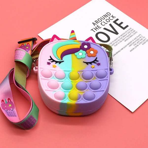 Pop Unicorn Purse Fidget Toys For Girls
