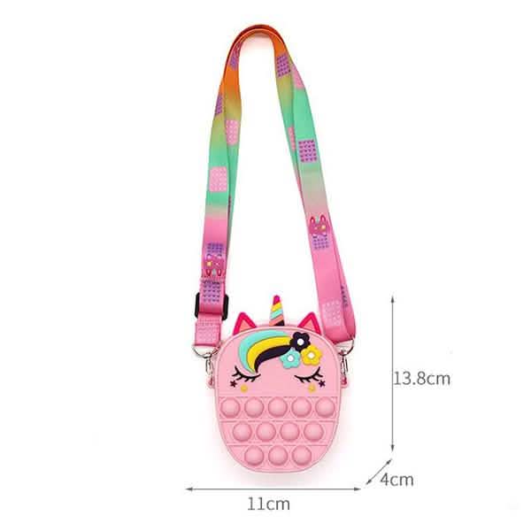 Pop Unicorn Purse Fidget Toys For Girls