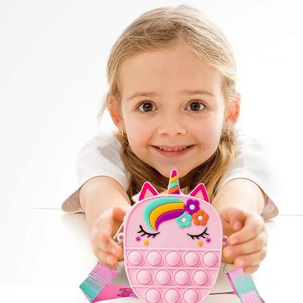 Pop Unicorn Purse Fidget Toys For Girls