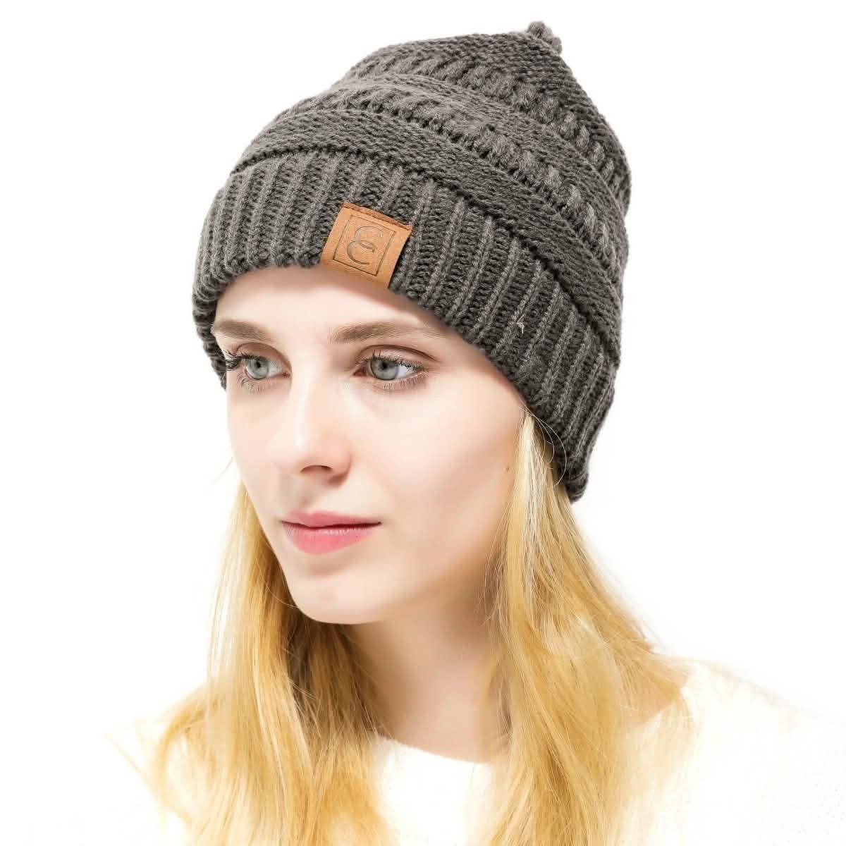 Popular CC Chic Winter Beanie Hat