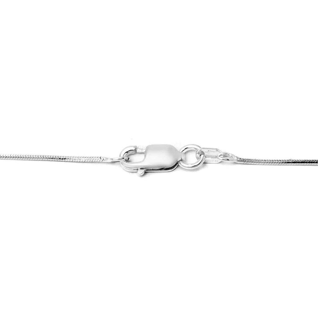 Pori Jewelers .925 Sterling Silver .7MM Magic 8 Sided Italian Snake Chain