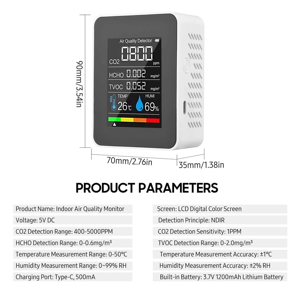 Portable Air Quality Monitor